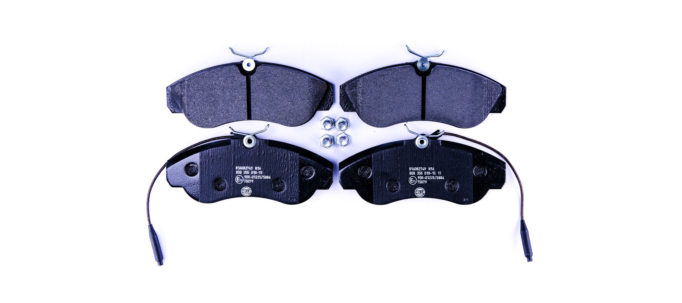 HELLA Bremseklodser 8db355018151 for PEUGEOT FERRARI CITROËN