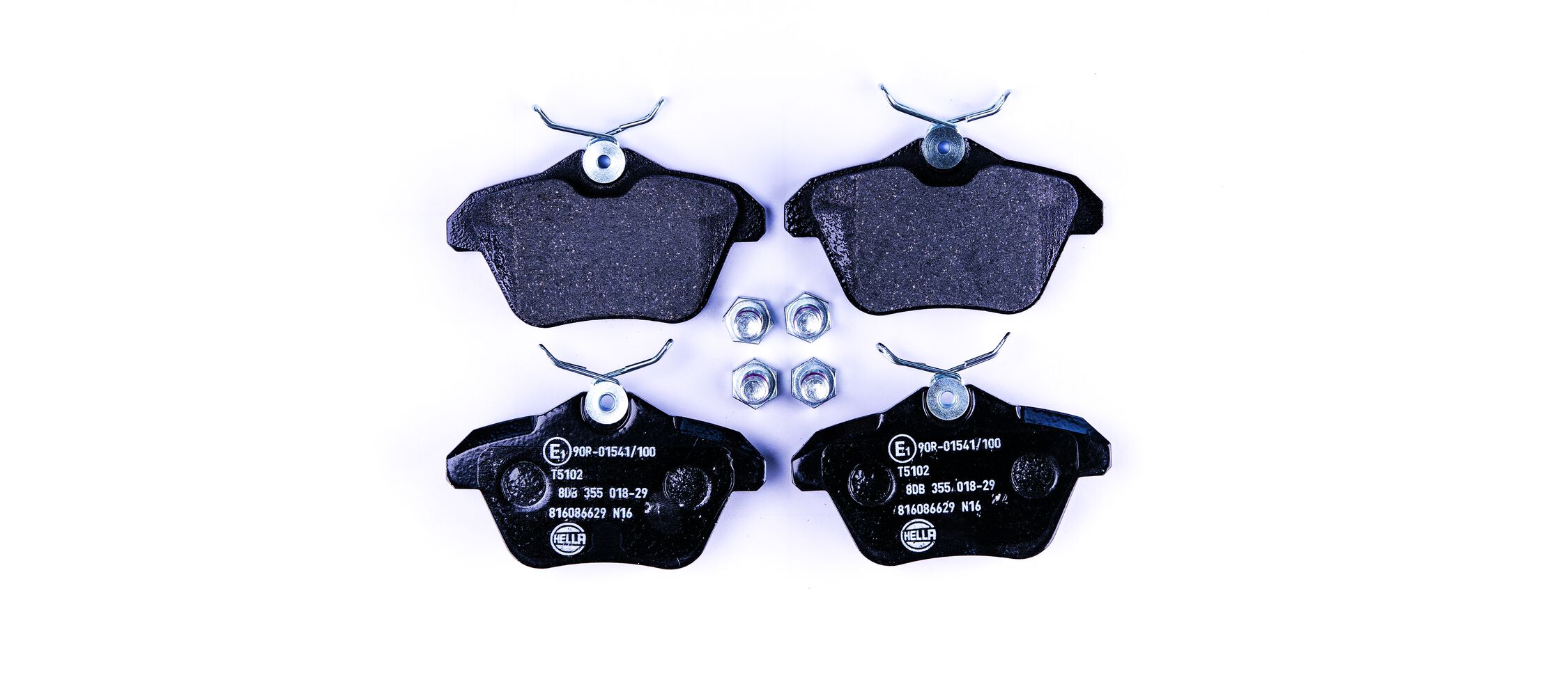 HELLA Bremseklodser 8db355018291 for ALFA ROMEO FERRARI LANCIA
