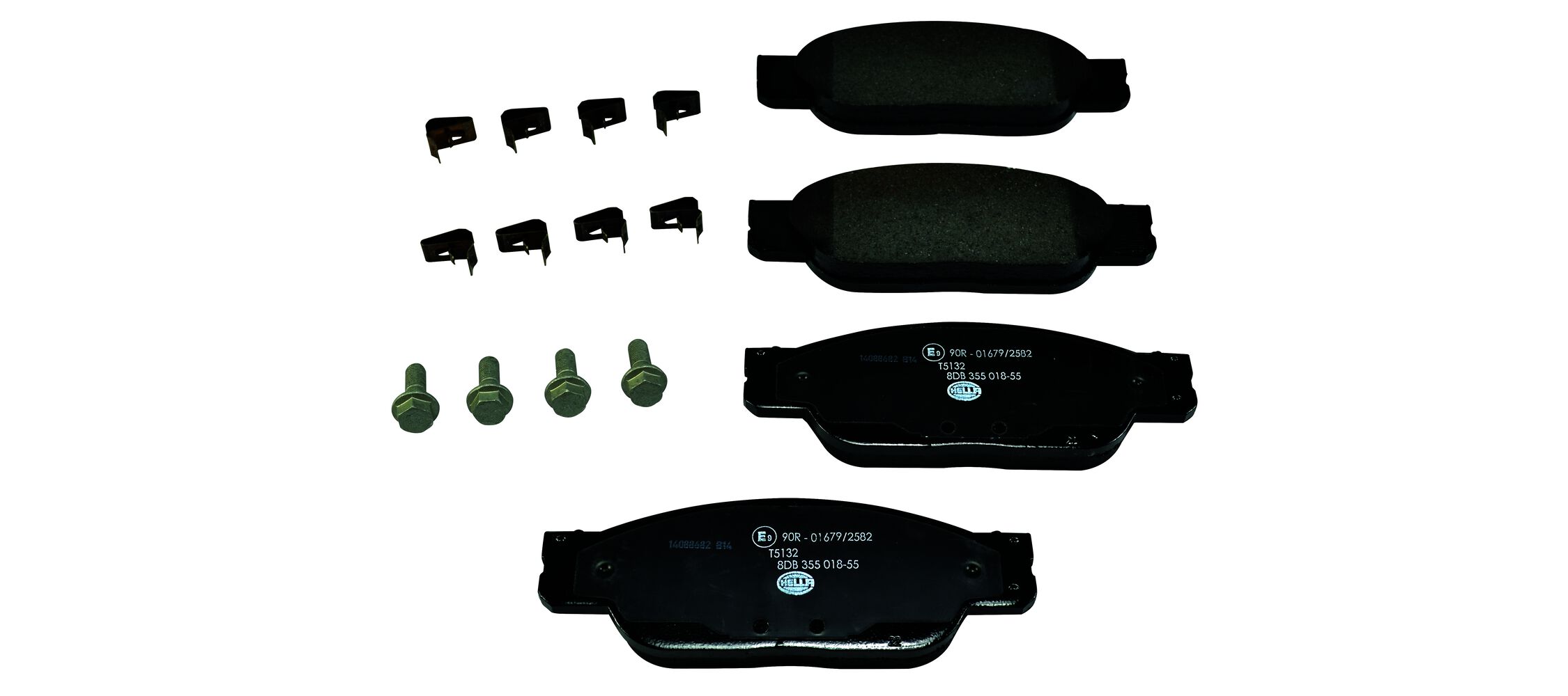 HELLA Bremseklodser 8db355018551 for LINCOLN FORD USA JAGUAR