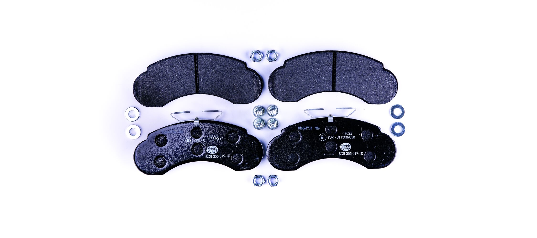 HELLA Bremseklodser 8db355019101 for MERCEDES-BENZ