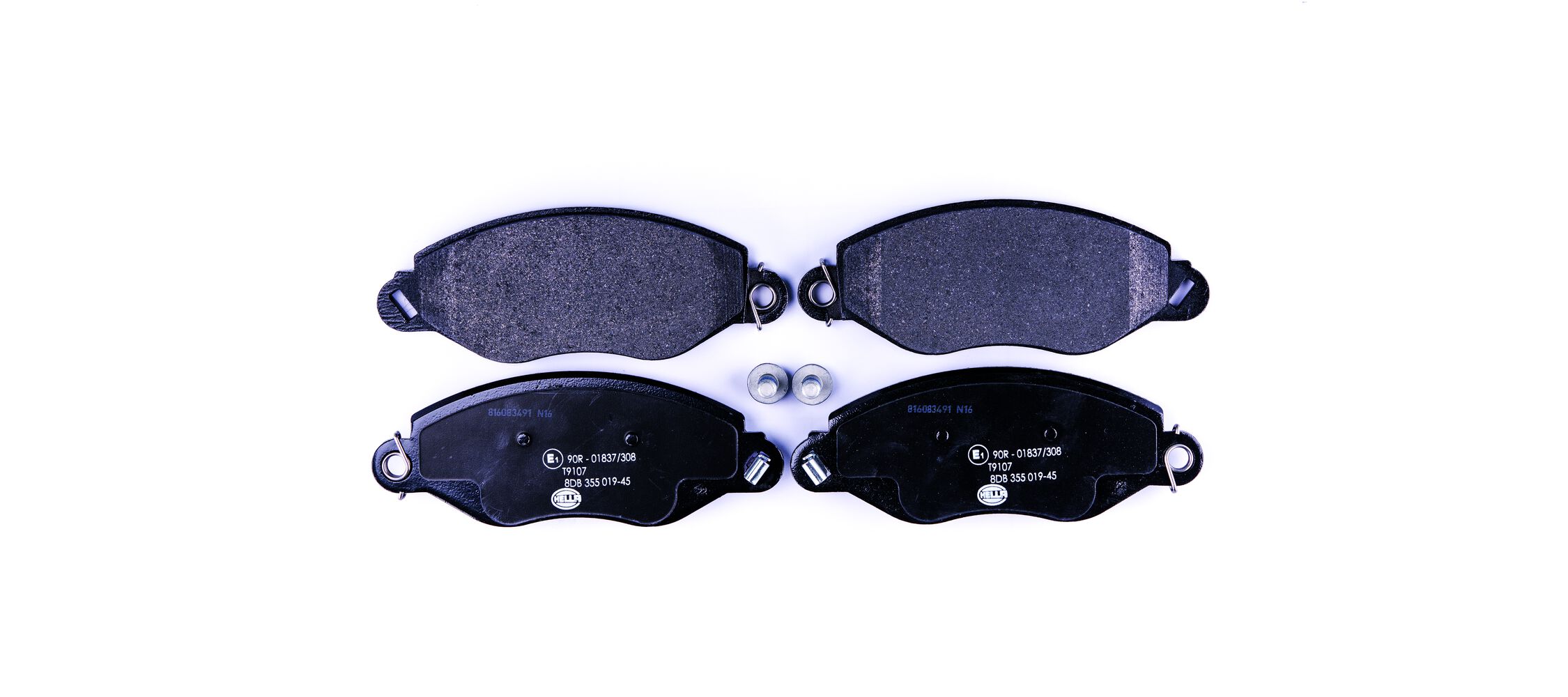 HELLA Bremseklodser 8DB 355 019-451 for FORD