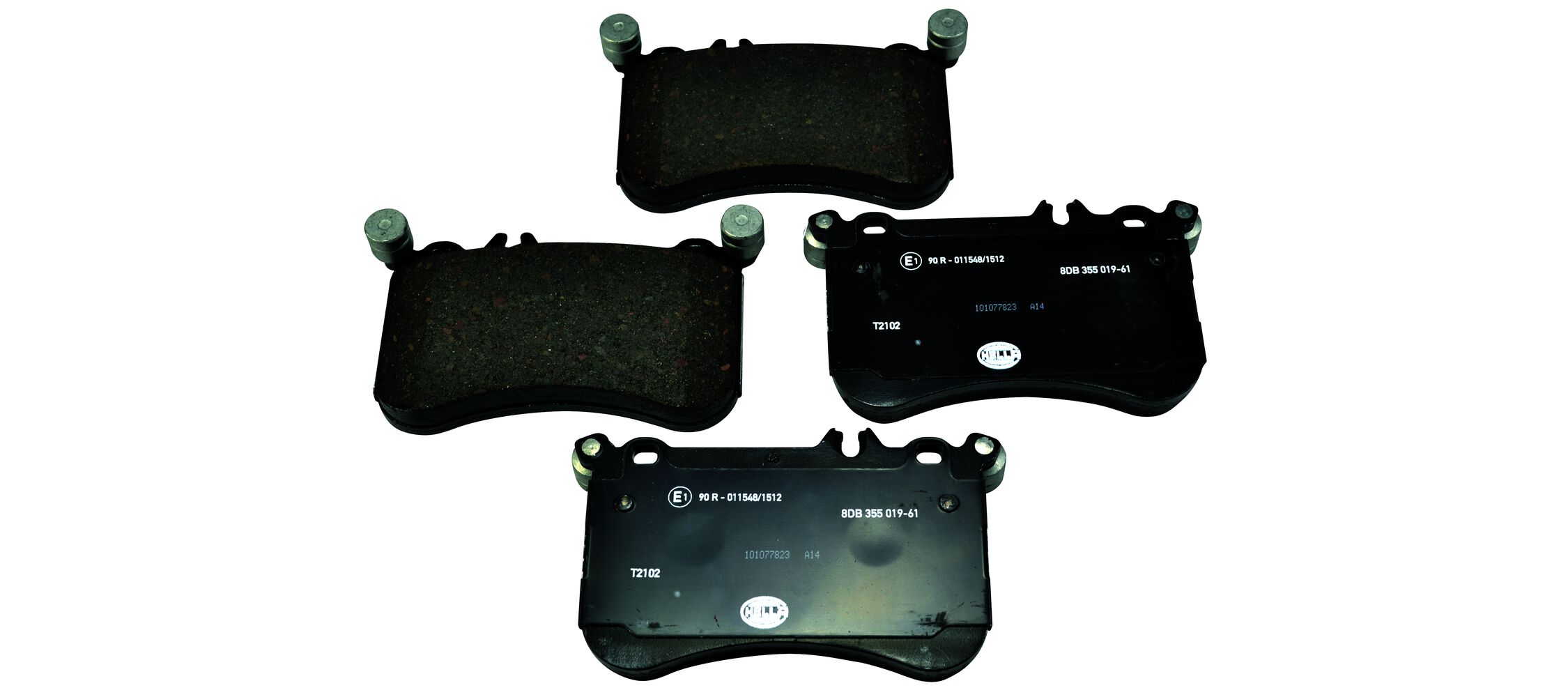 HELLA Bremseklodser 8db355019611 for MERCEDES-BENZ