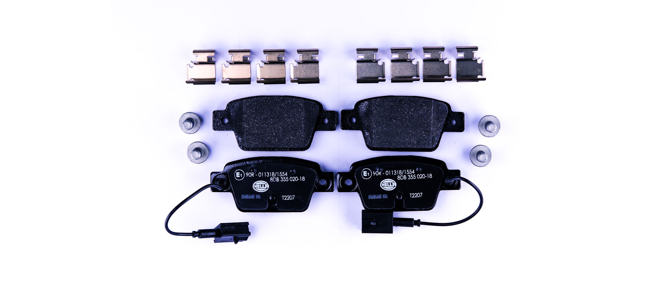 HELLA Bremseklodser 8db355020181 for LANCIA FERRARI