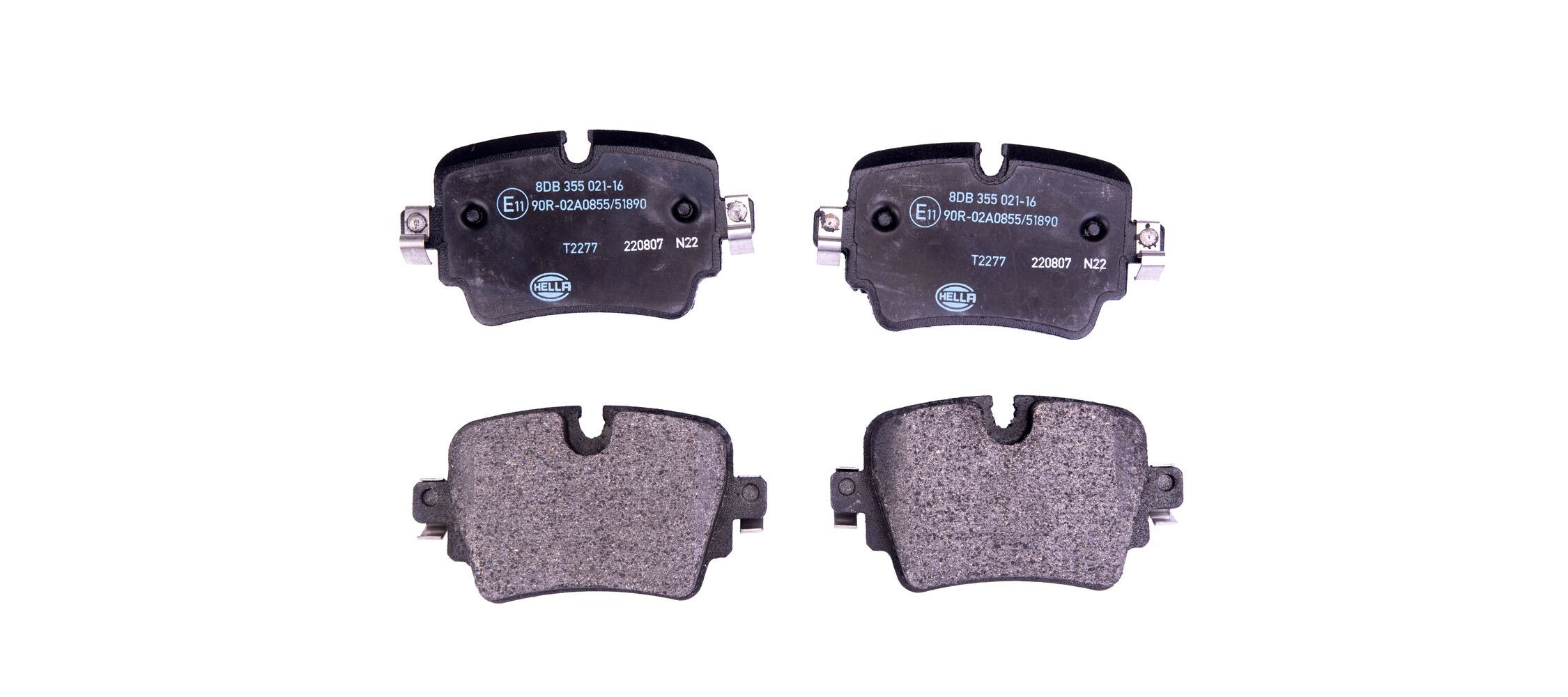 HELLA Bremseklodser 8db355021161 for JAGUAR