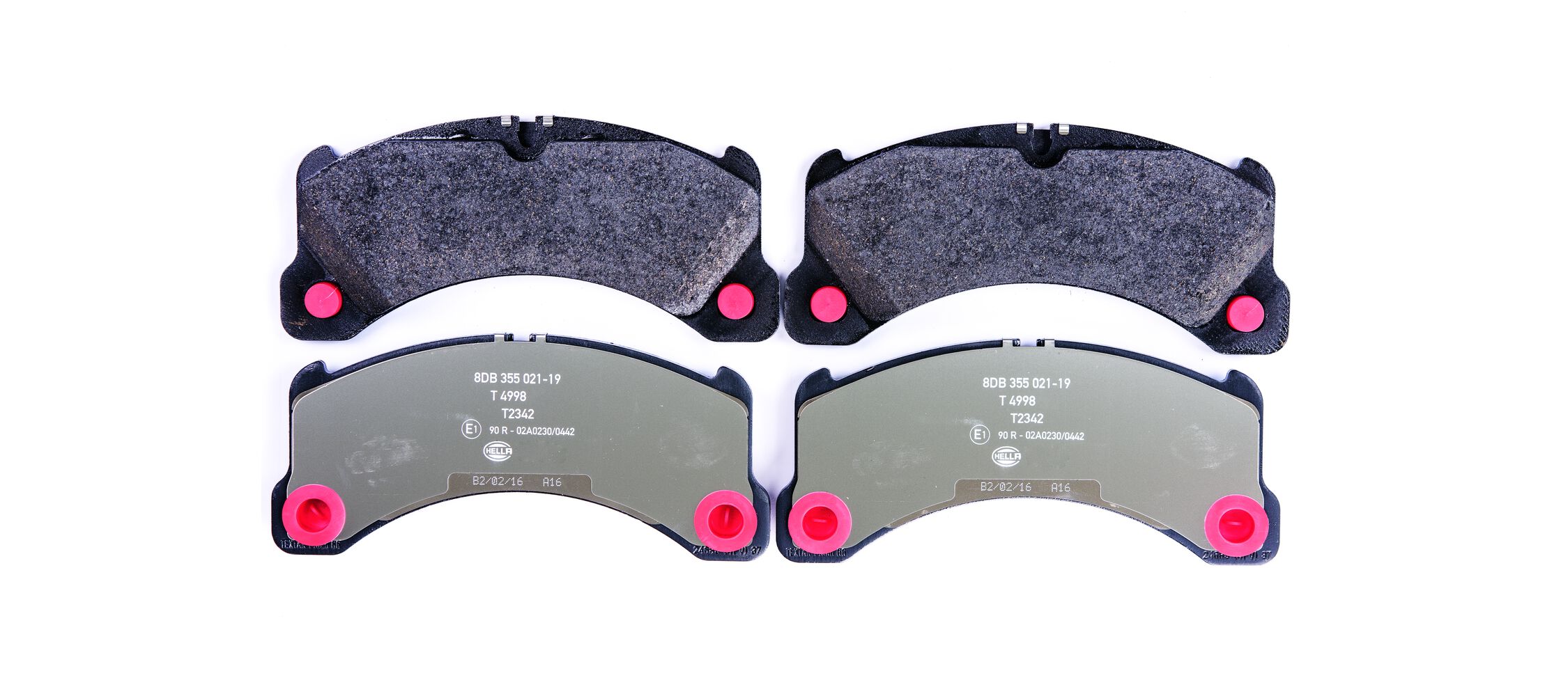 HELLA Bremseklodser 8db355021191 for PORSCHE