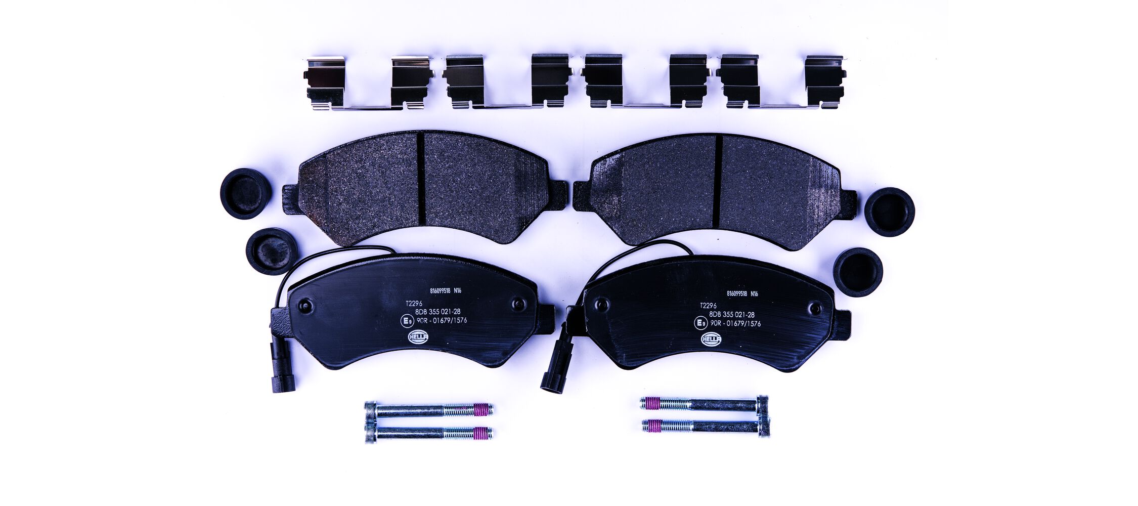 HELLA Bremseklodser 8db355021281 for CITROËN PEUGEOT FIAT FERRARI