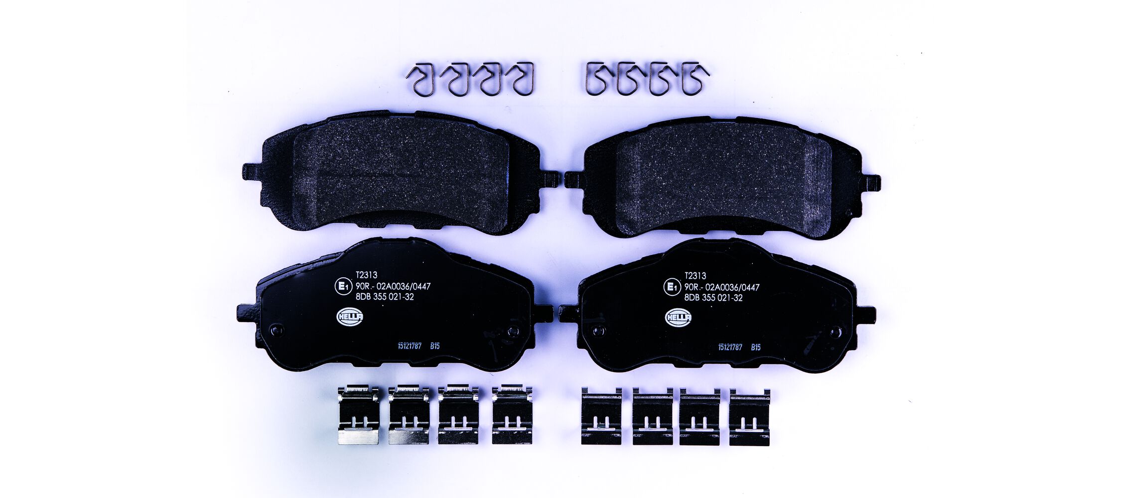 HELLA Bremseklodser 8db355021321 for PEUGEOT CITROËN TOYOTA