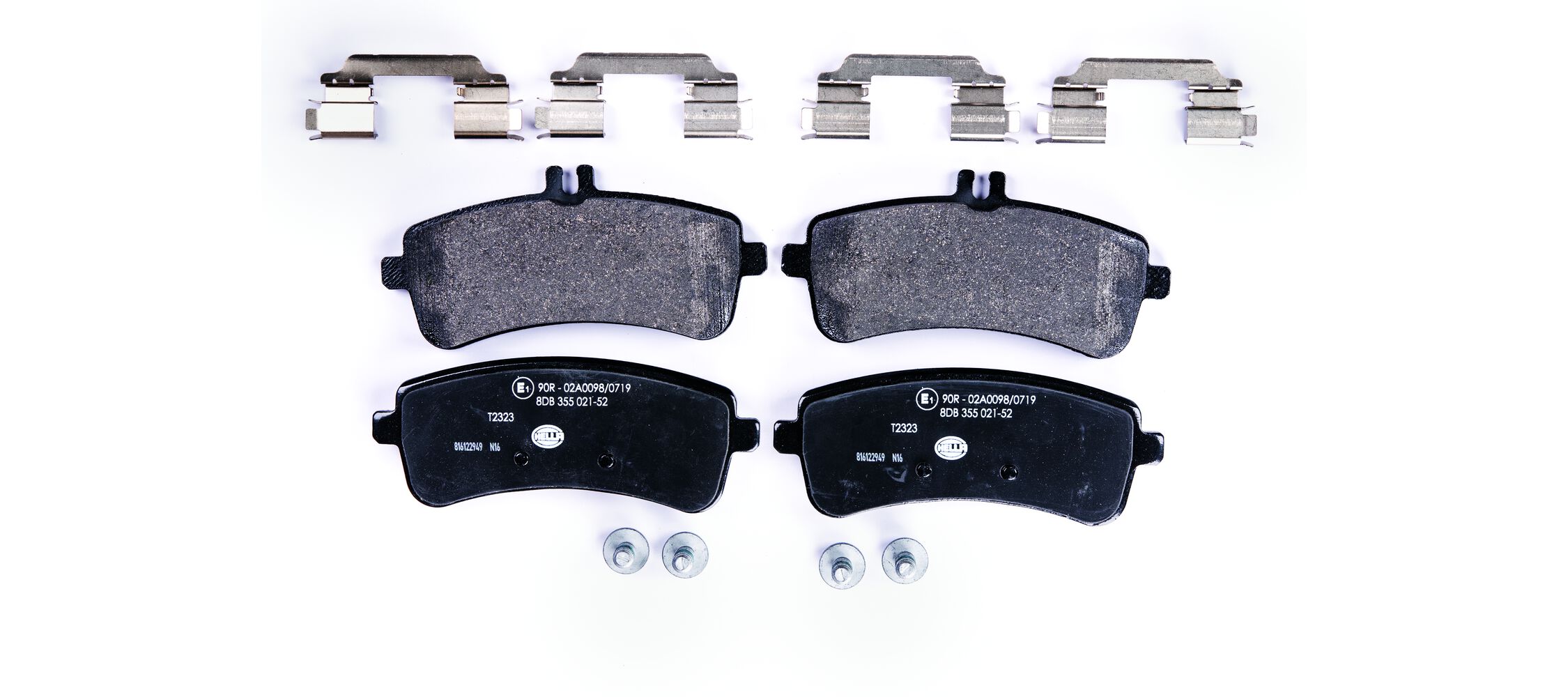 HELLA Bremseklodser 8db355021521 for MERCEDES-BENZ