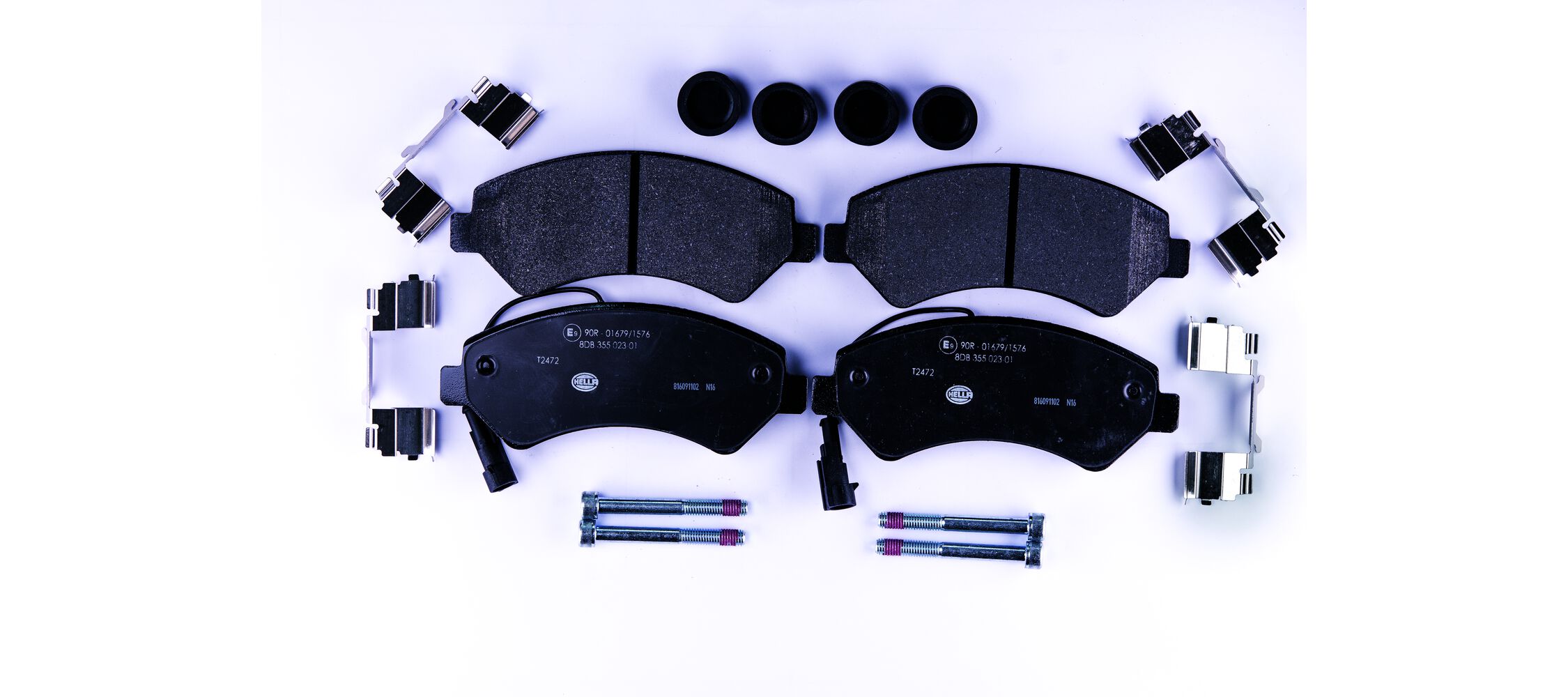 HELLA Bremseklodser 8db355023011 for FERRARI