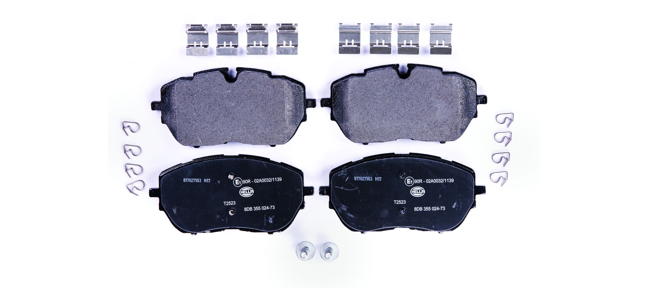 HELLA Bremseklodser 8db355024731 for PEUGEOT DS