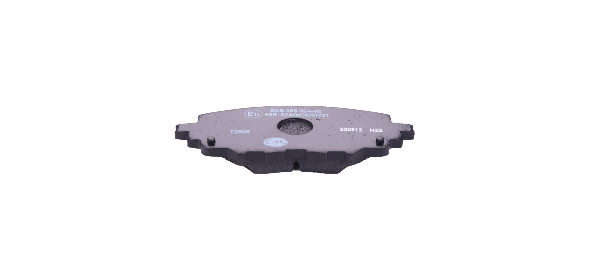 HELLA Bremseklodser 8db355024821 for MAZDA FIAT