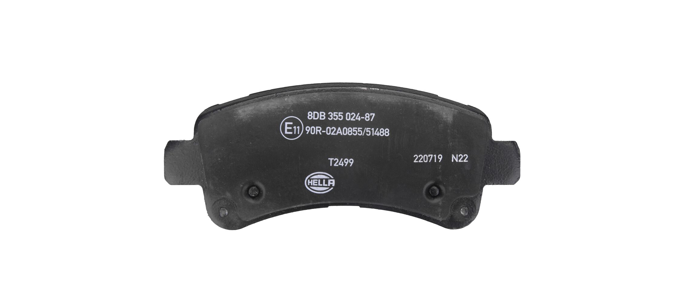 HELLA Bremseklodser 8DB 355 024-871 for FIAT PEUGEOT RAM