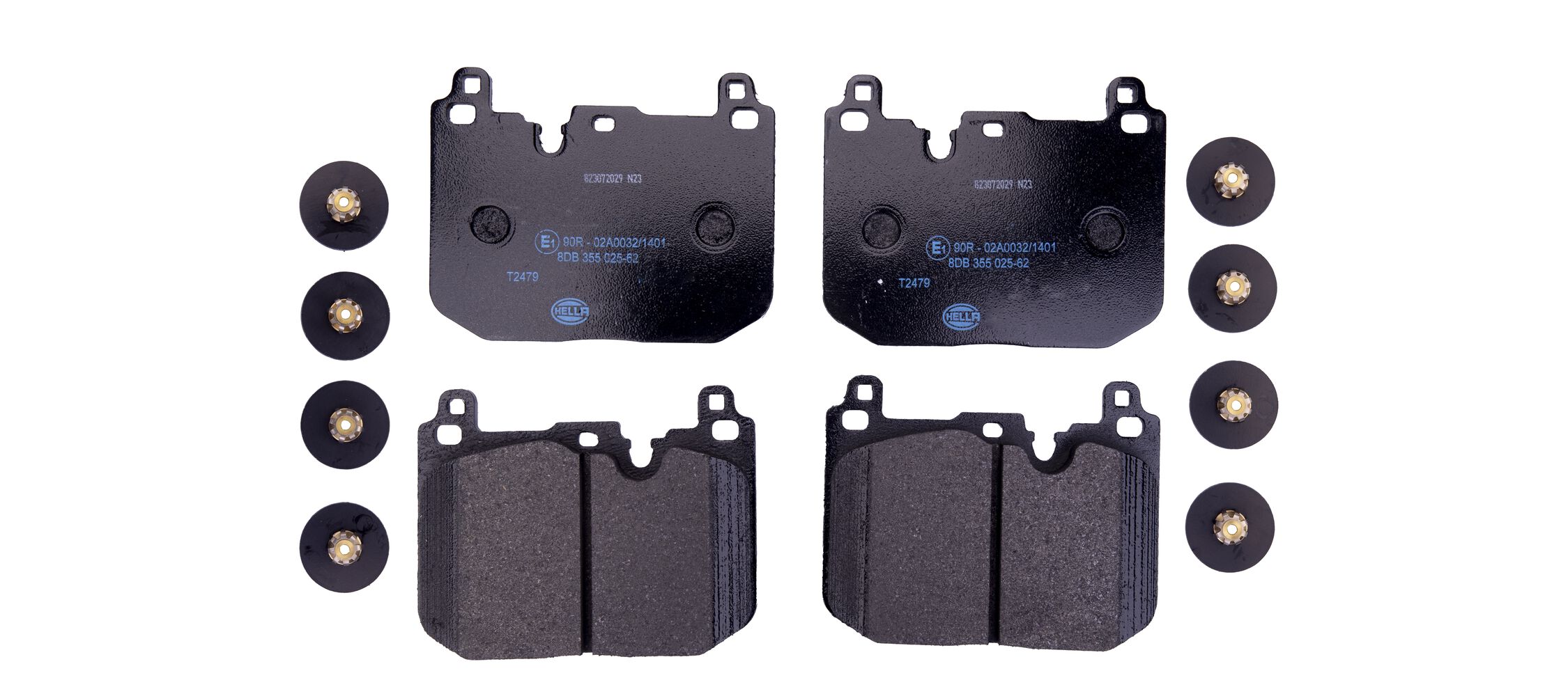 HELLA Bremseklodser 8db355025621 for MINI