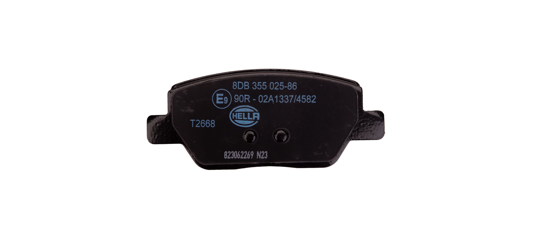 HELLA Bremseklodser 8db355025861 bagaksel for FIAT