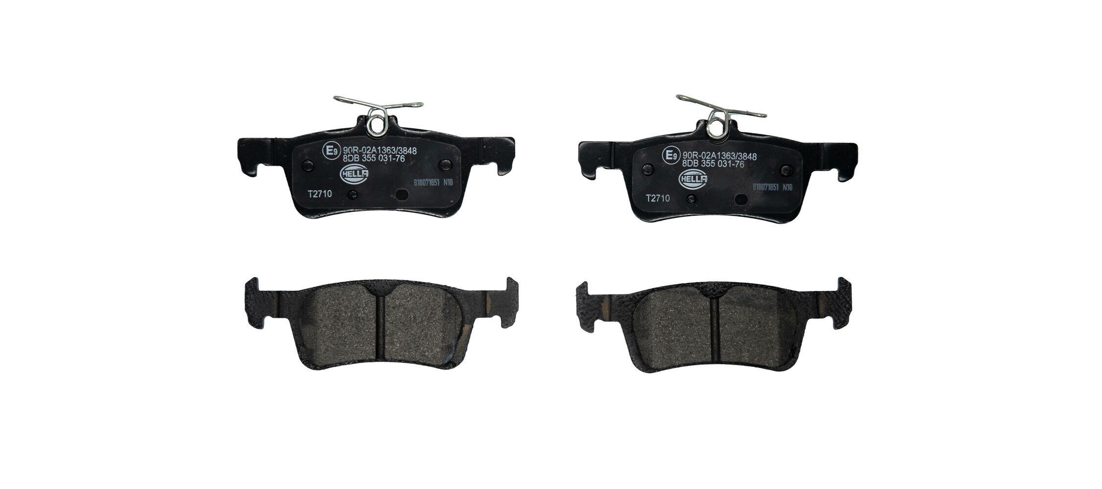 HELLA Bremseklodser 8db355031761 for FORD PEUGEOT