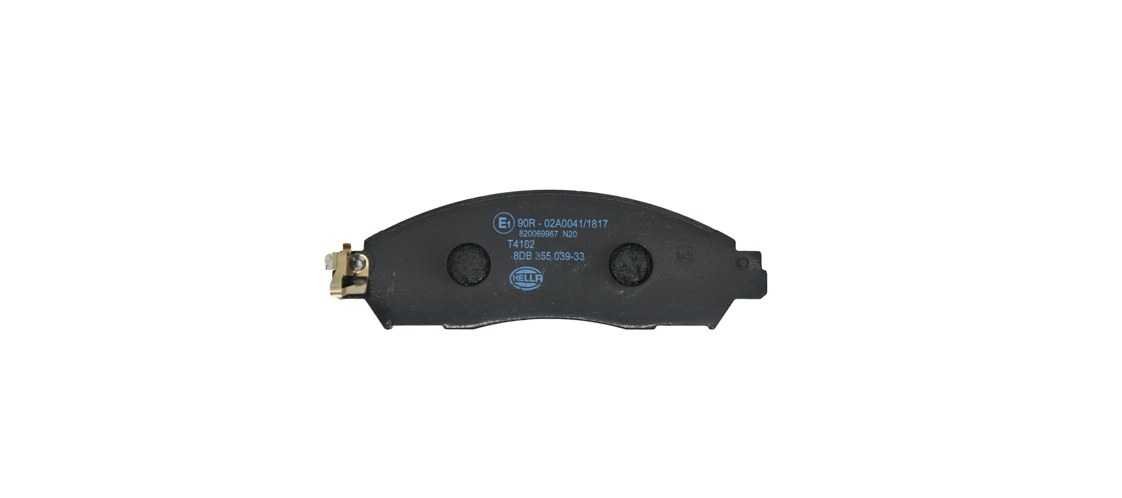HELLA Bremseklodser 8db355039331 for NISSAN
