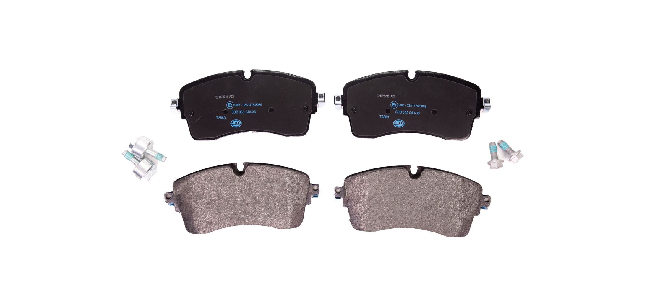 HELLA Bremseklodser 8db355040361 for LAND ROVER