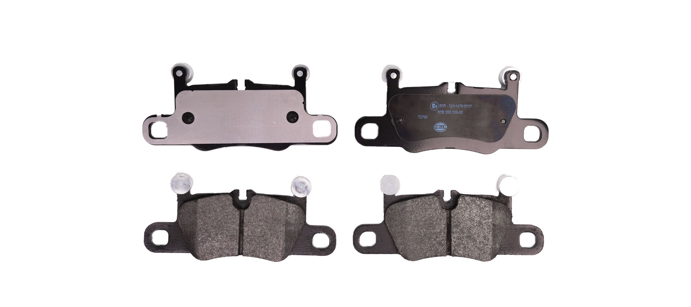 HELLA Bremseklodser 8db355039821 for PORSCHE