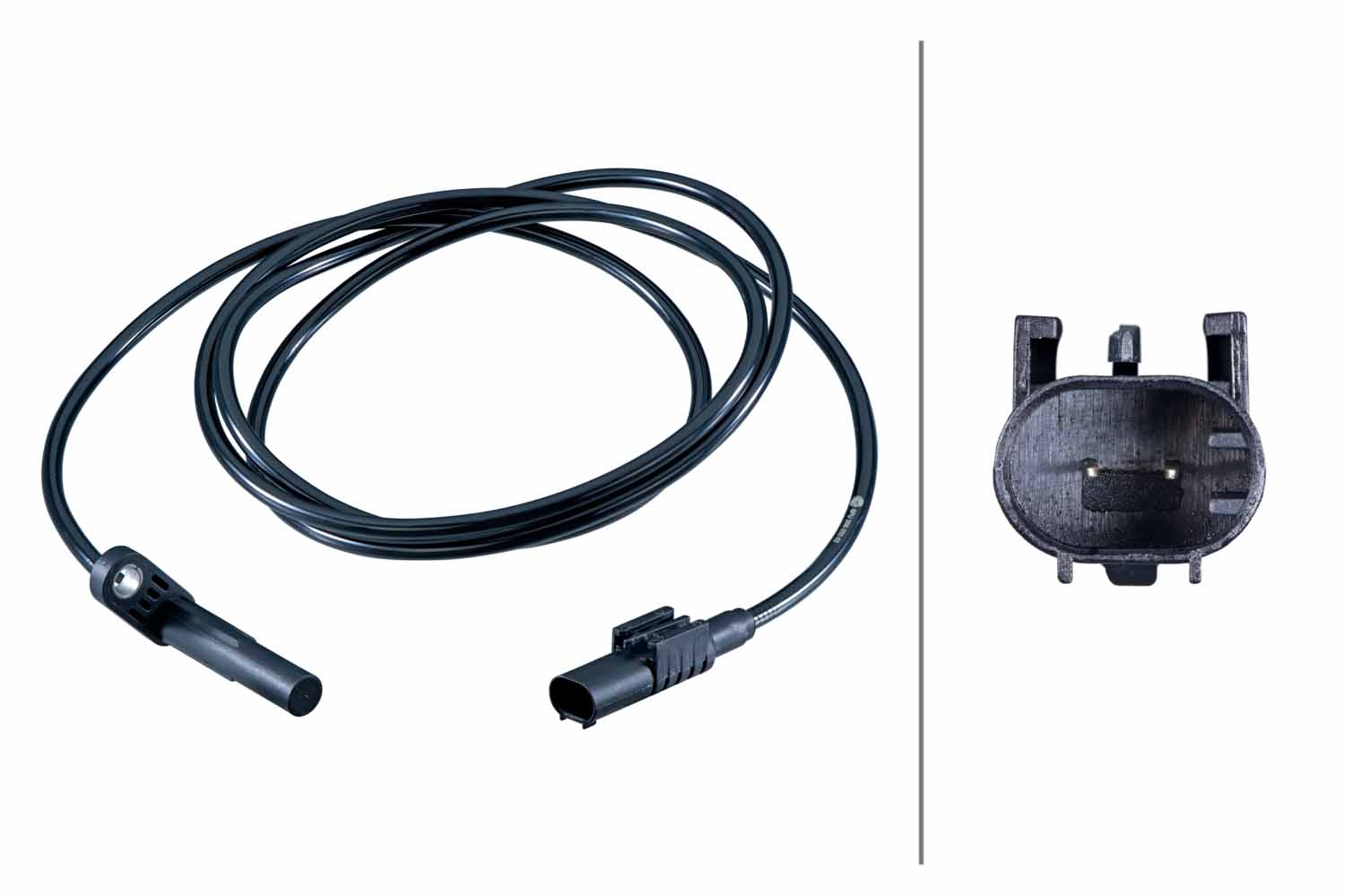 HELLA ABS Sensor 6pu358252521 Bagaksel venstre for MERCEDES-BENZ VW