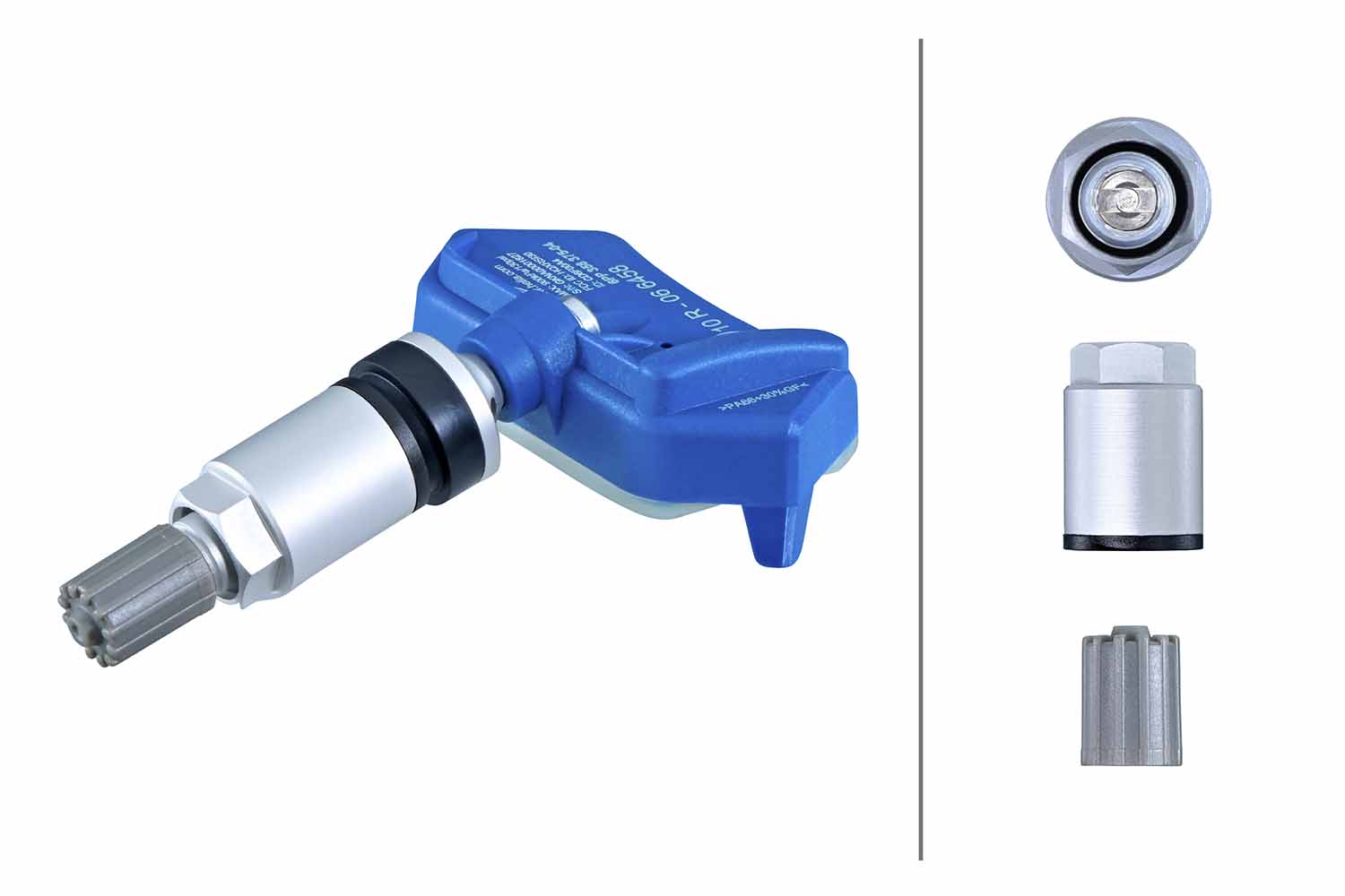 HELLA Hjulsensor, dæktrykkontrolsystem 6pp358375041 for CADILLAC CHEVROLET HUMMER BAIC TATA MAHINDRA JAC