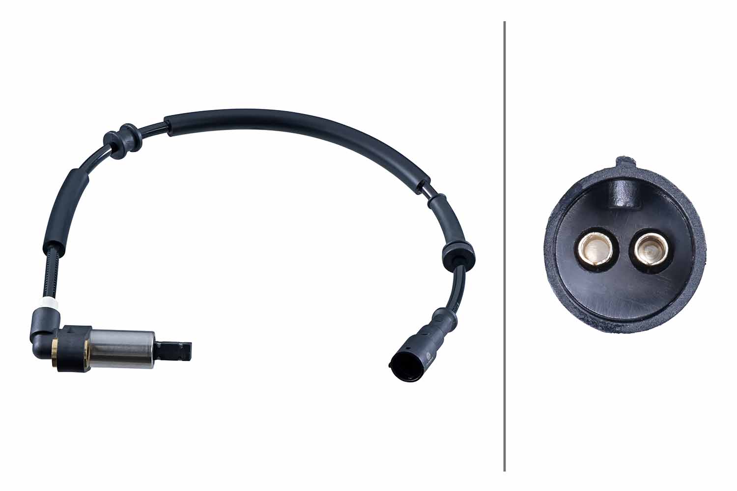 HELLA ABS Sensor 6pu358252721 Bagaksel højre for RENAULT