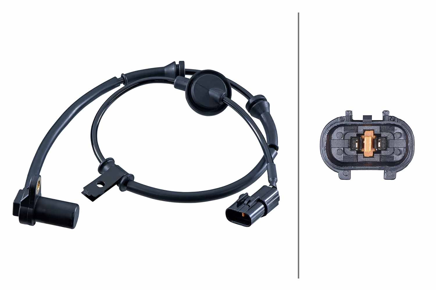HELLA ABS Sensor 6pu358252611 venstre foraksel for HYUNDAI