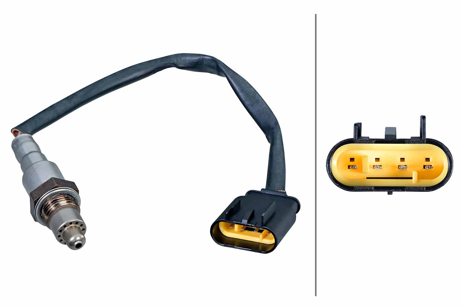 HELLA Lambdasonde 6pa358243501 for FIAT