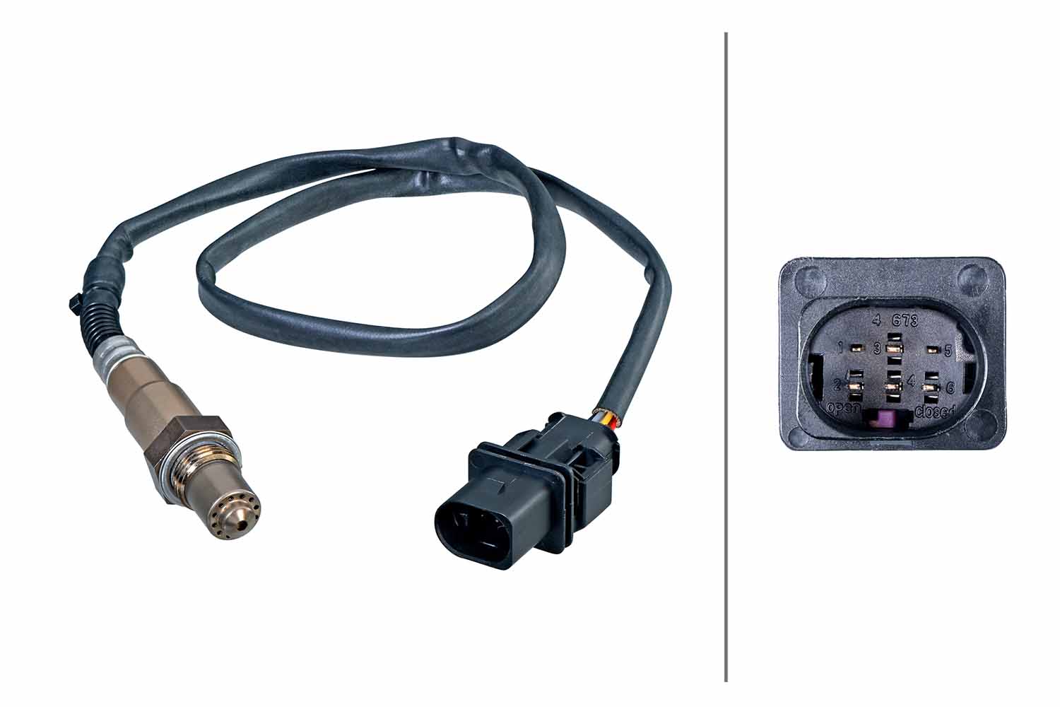 HELLA Lambdasonde 6pa358243701 for BMW MINI