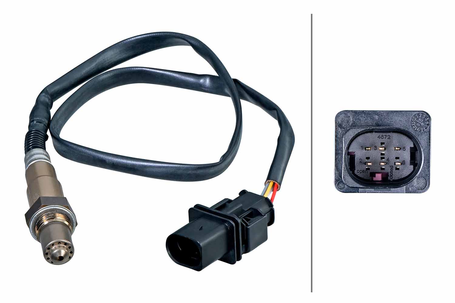 HELLA Lambdasonde 6pa358243581 for LANCIA