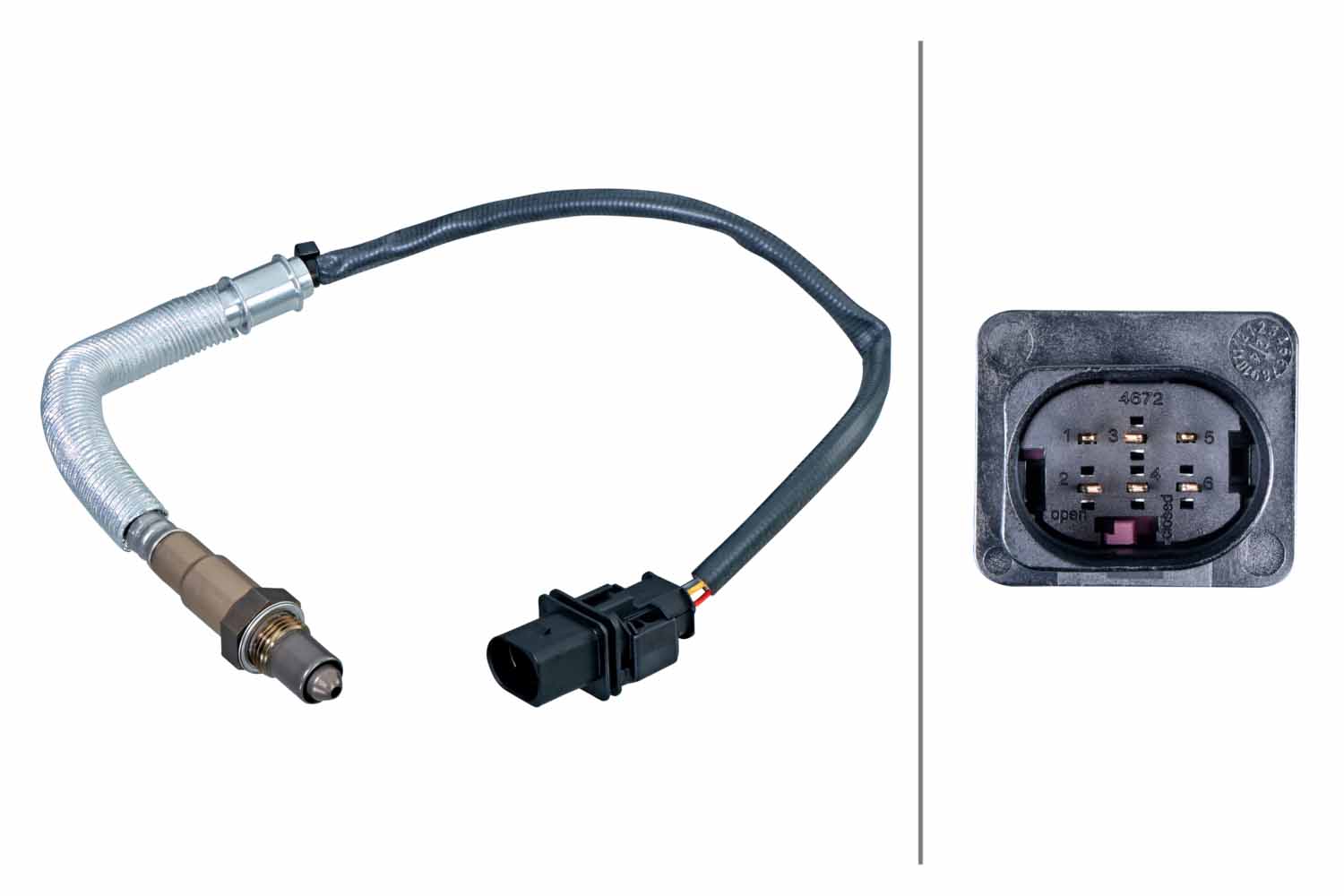 HELLA Lambdasonde 6pa358244281 for BMW