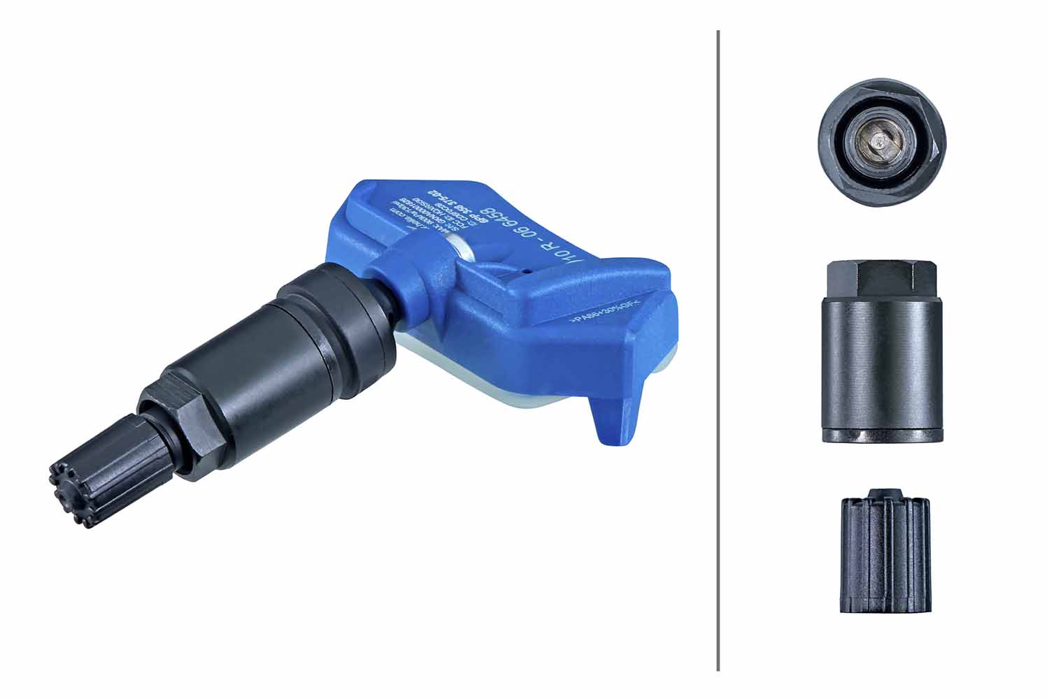 HELLA Hjulsensor, dæktrykkontrolsystem 6pp358375021 for FERRARI ASTON MARTIN ALFA ROMEO MASERATI PEUGEOT TESLA BMW MG SAAB OPEL CHEVROLET CADILLAC VA