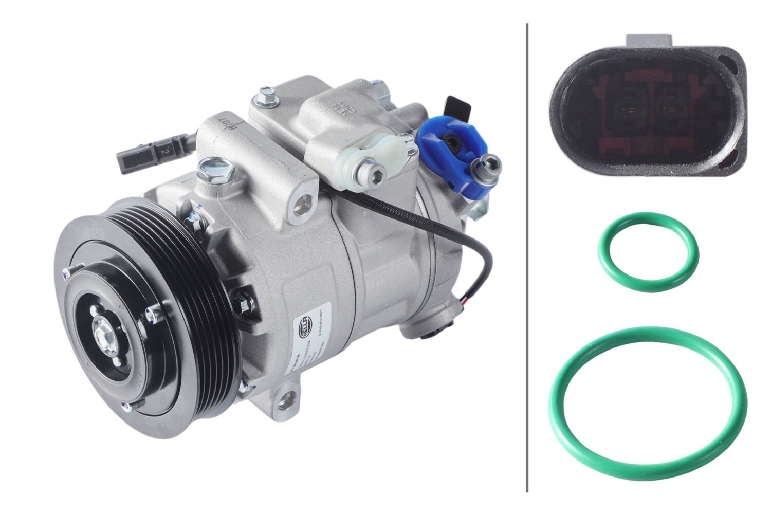HELLA Kompressor, klimaanlæg 8fk366201811 for CUPRA VW VW (SVW) SKODA (SVW)