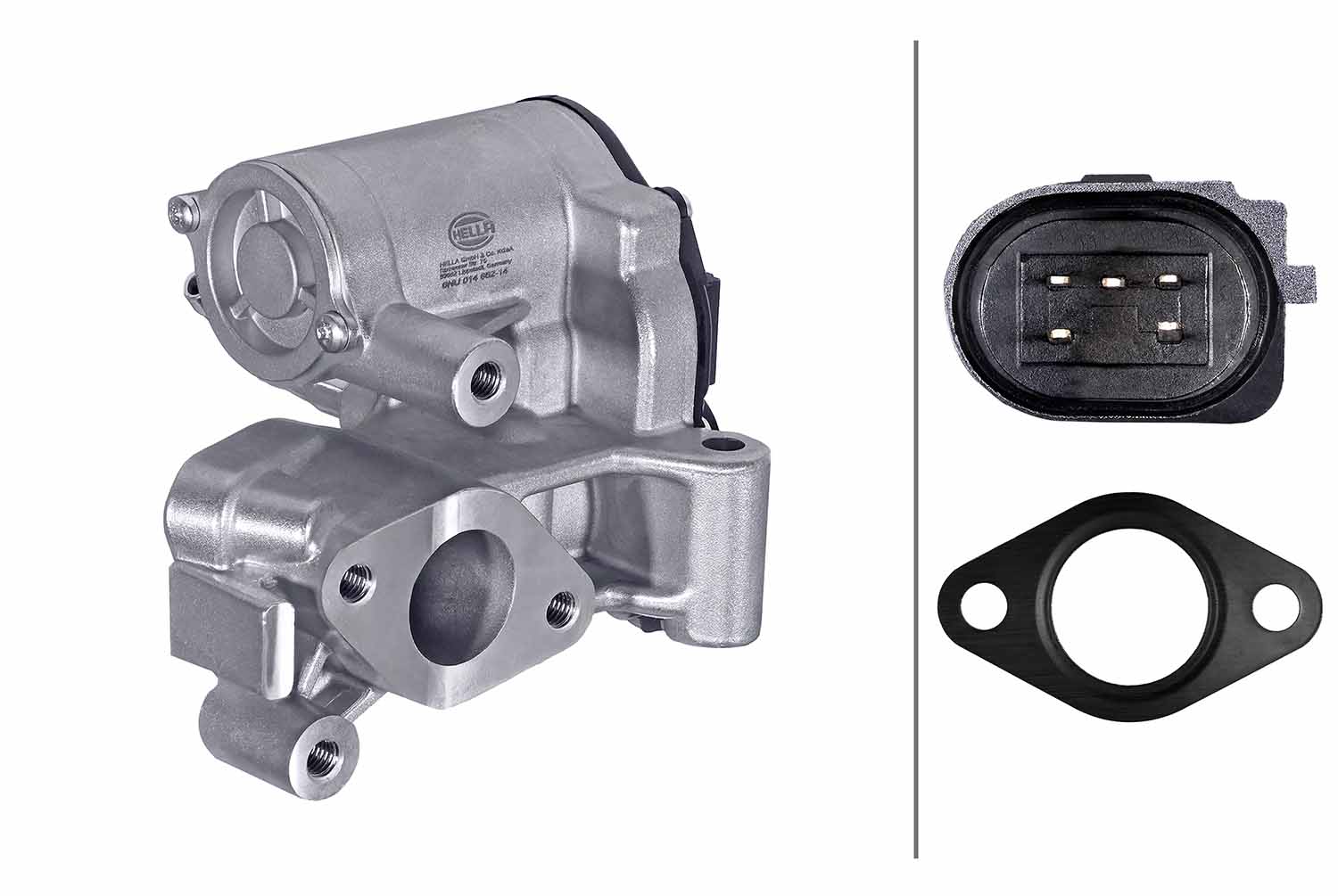 HELLA EGR-ventil 6nu014862141 for VAUXHALL NISSAN RENAULT RENAULT TRUCKS