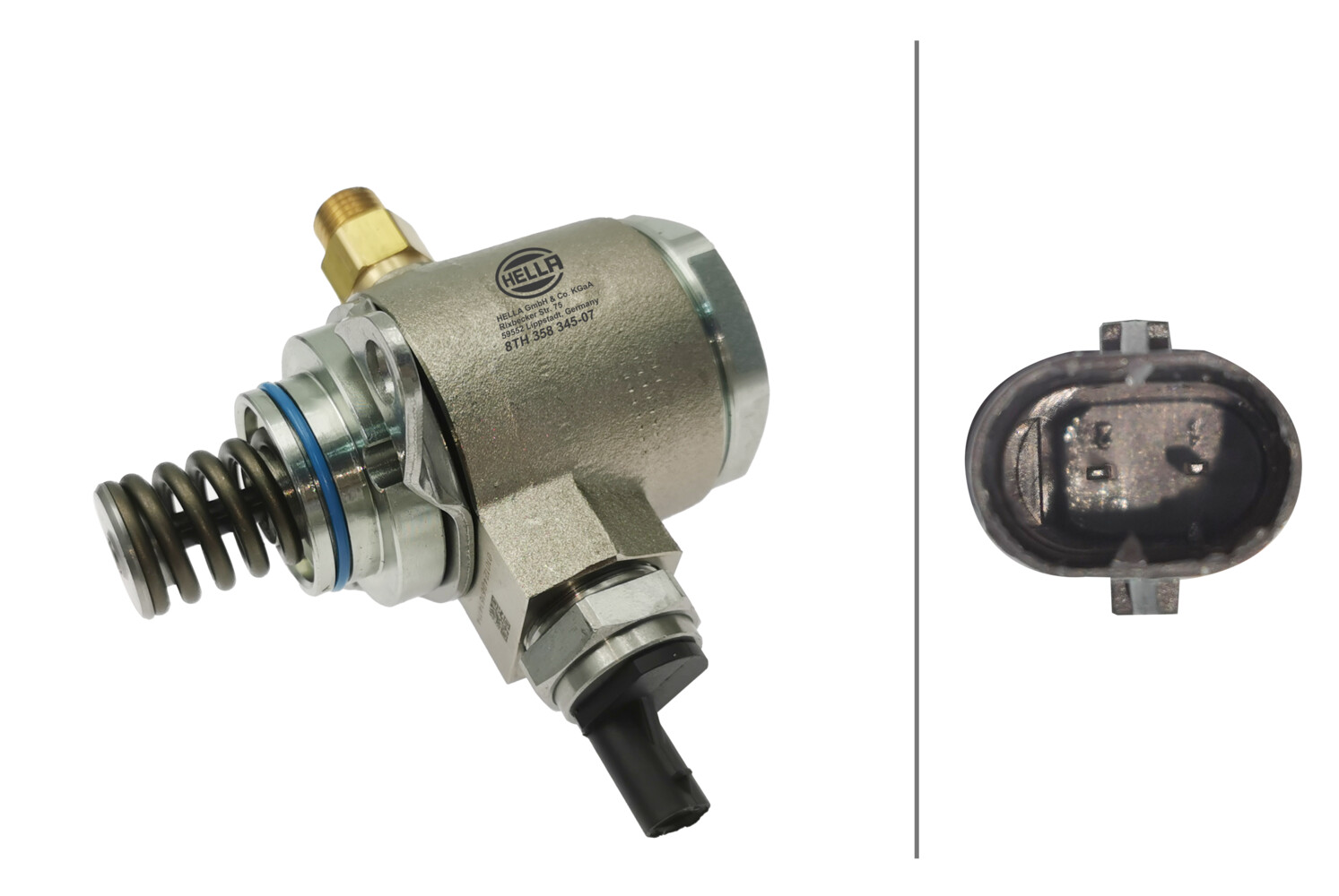 HELLA Højtrykspumpe 8th358345071 for VW