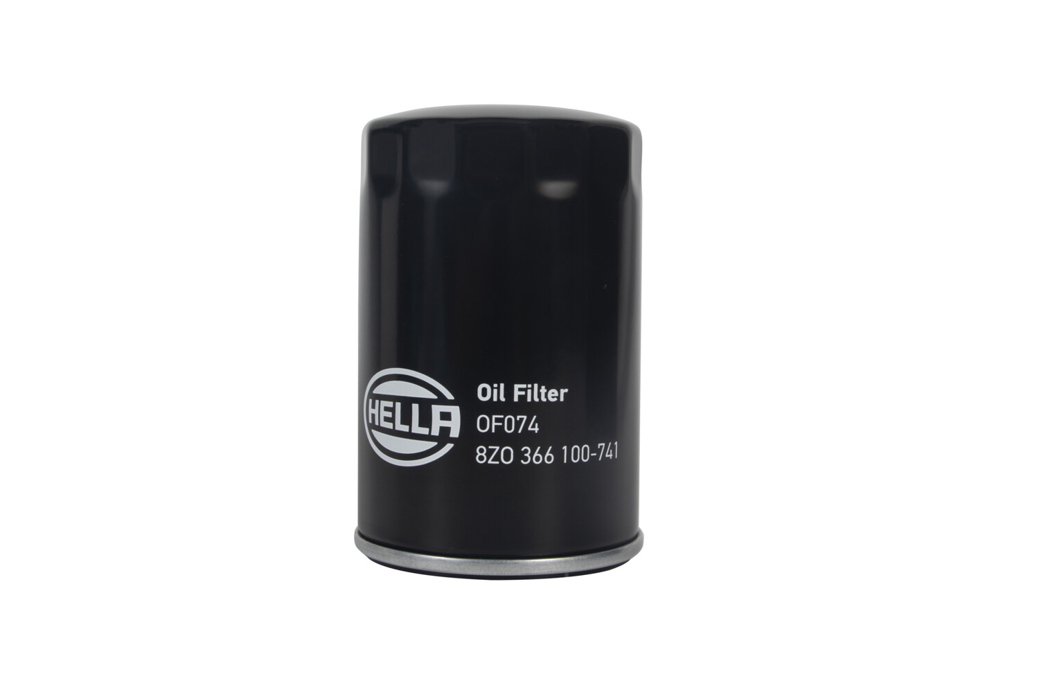 HELLA Oliefilter 8zo366100741 Påskruet 120mm 3/4-16 UNF for LAND ROVER VAG JAGUAR VW (SVW)