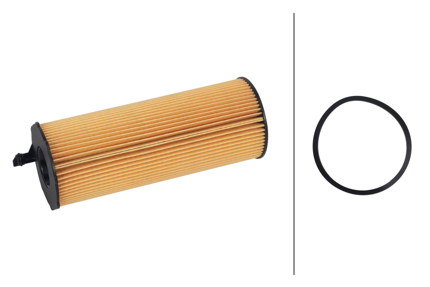 HELLA Oliefilter 8zo366101421 Filterindsats outer_diameter_mm_497|Yderdiameter [mm]|75 inner_diameter_1_mm_995|Inder diameter 1 [mm]|29 inner_diameter