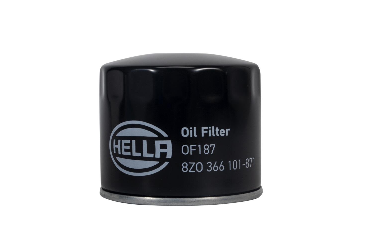 HELLA Oliefilter 8zo366101871 Påskruet 78mm 13/16-16 for LAND ROVER ROVER