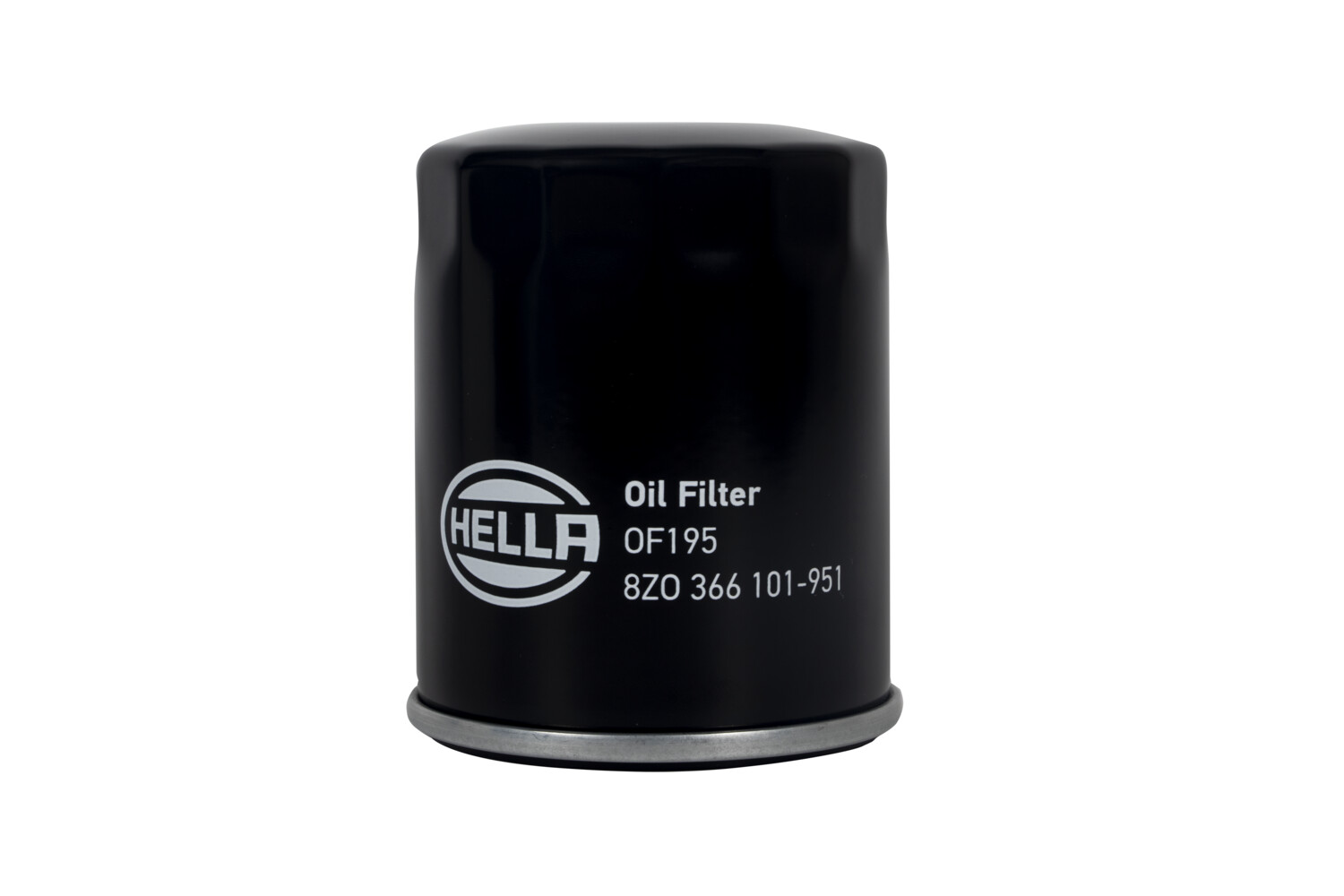 HELLA Oliefilter 8zo366101951 Påskruet 85mm M20x1,5 for SMART MERCEDES-BENZ MITSUBISHI