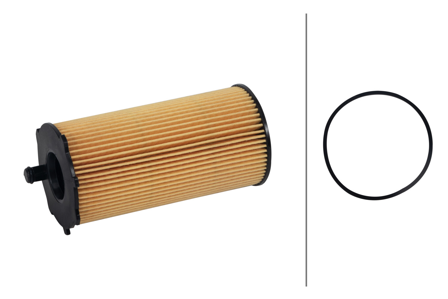 HELLA Oliefilter 8zo366102131 Filterindsats outer_diameter_mm_497|Yderdiameter [mm]|64 inner_diameter_1_mm_995|Inder diameter 1 [mm]|25 inner_diameter