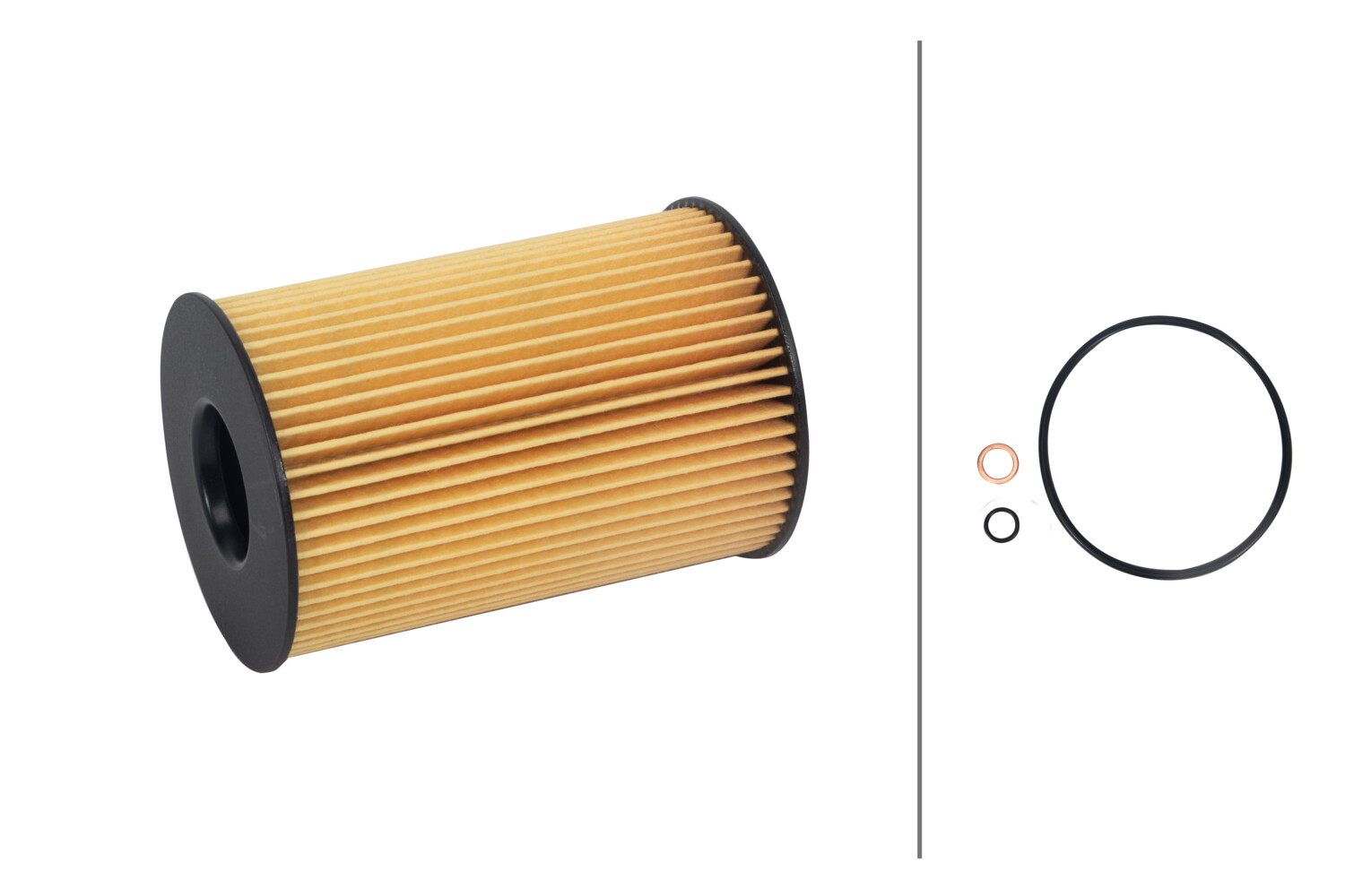 HELLA Oliefilter 8zo366102421 Filterindsats outer_diameter_mm_497|Yderdiameter [mm]|75 inner_diameter_1_mm_995|Inder diameter 1 [mm]|29 inner_diameter
