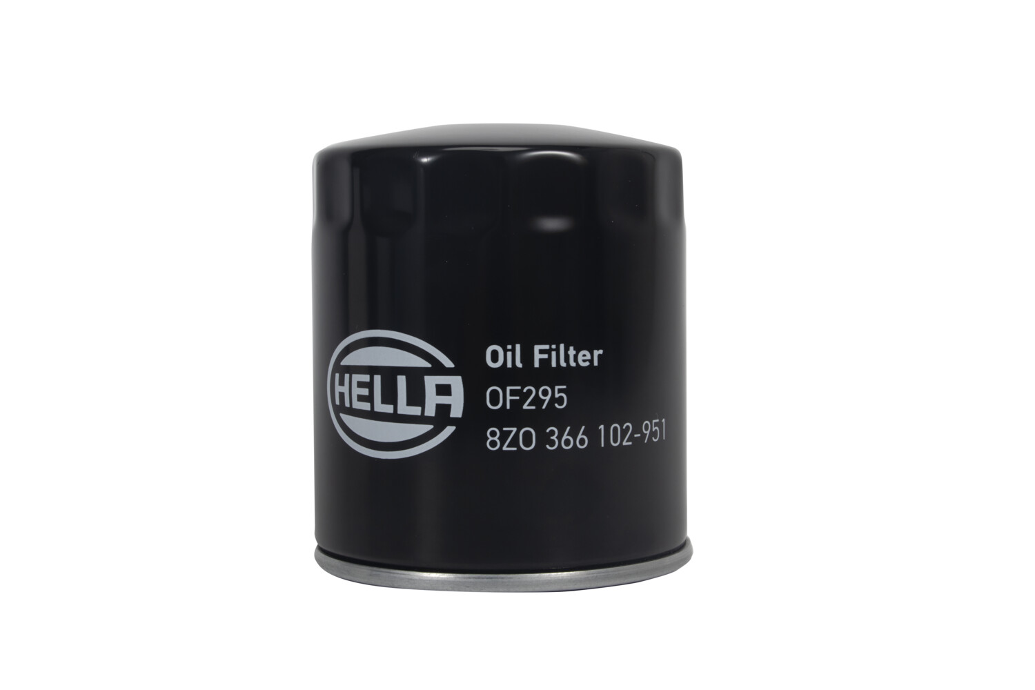 HELLA Oliefilter 8zo366102951 Påskruet 114mm 1-12 UNF for ASTON MARTIN JAGUAR ROLLS-ROYCE BENTLEY