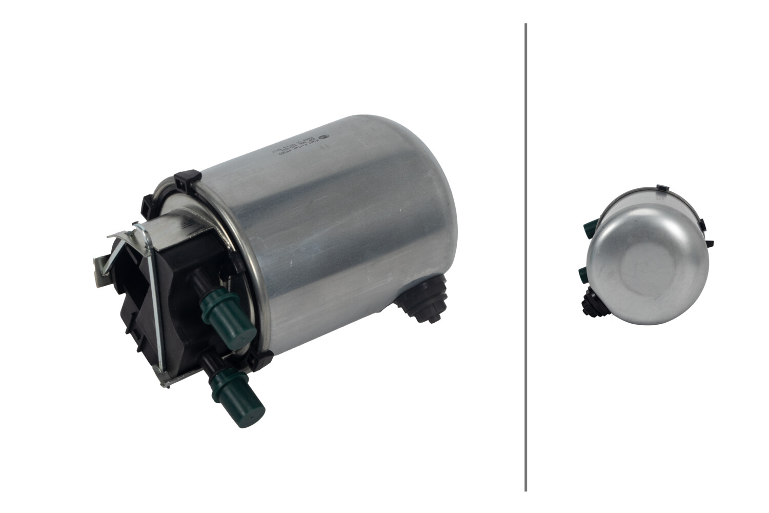 HELLA Brændstof-filter 8zf366110021 Lednings 157mm for NISSAN