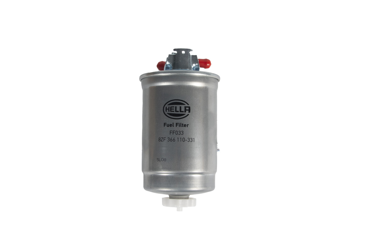 HELLA Brændstof-filter 8zf366110331 Lednings 167mm for VAG