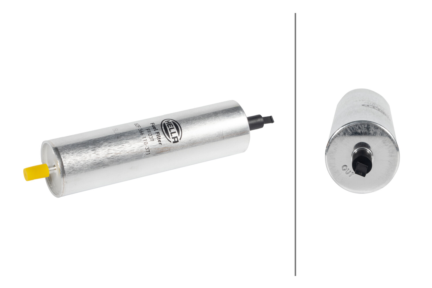 HELLA Brændstof-filter 8zf366110371 Lednings for AUDI VAG