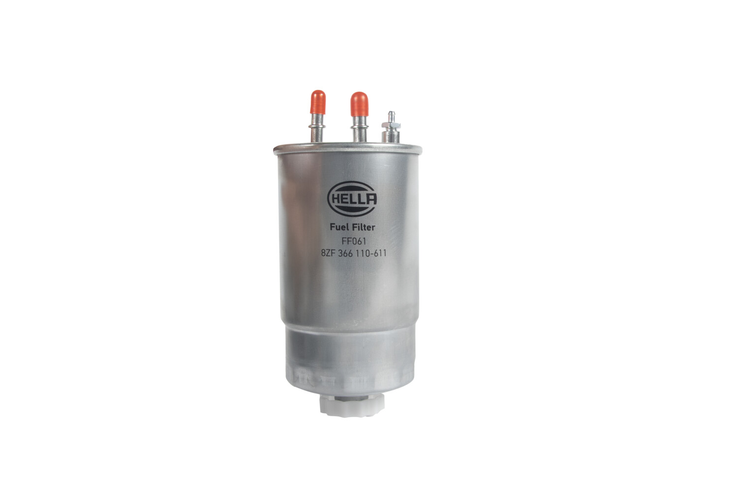 HELLA Brændstof-filter 8zf366110611 Lednings 212mm for OPEL FORD LANCIA FIAT GENERAL MOTORS PEUGEOT CITROËN