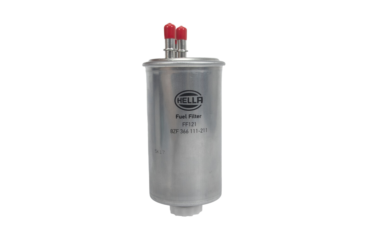 HELLA Brændstof-filter 8zf366111211 Lednings 211mm for DACIA RENAULT