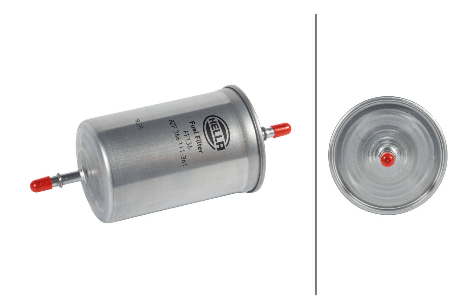 HELLA Brændstof-filter 8zf366111361 Lednings for VOLVO