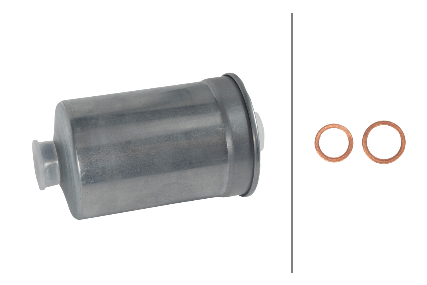 HELLA Brændstof-filter 8zf366111621 Påskruet M14x1,5 for VAG