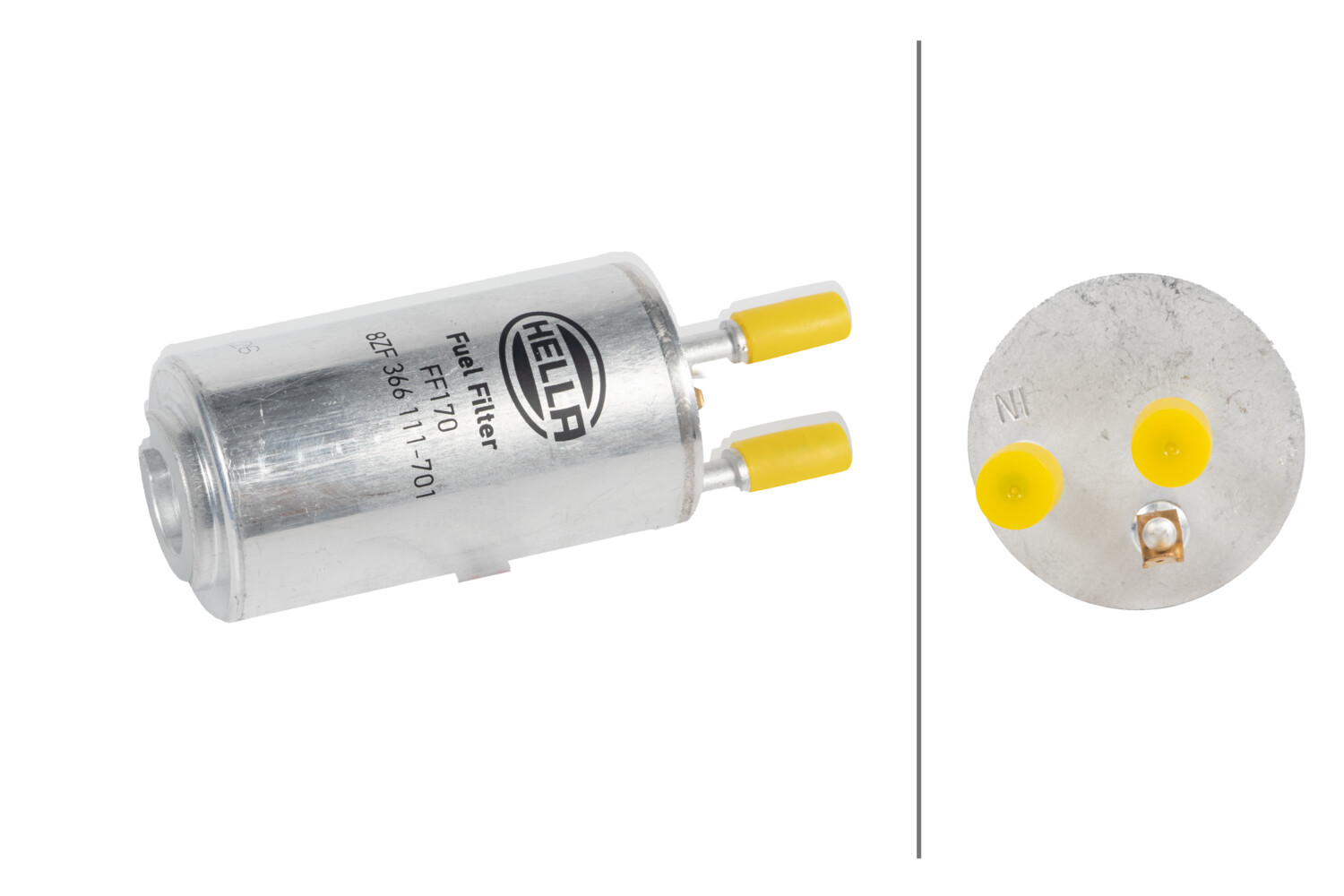 HELLA Brændstof-filter 8zf366111701 Lednings 140mm for VOLVO