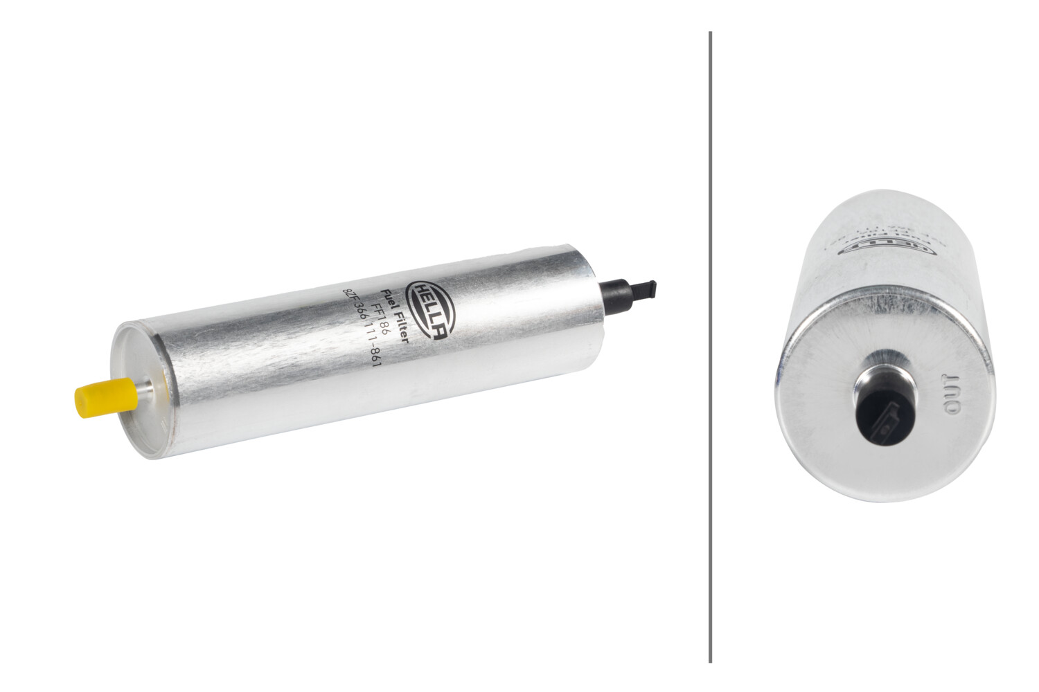 HELLA Brændstof-filter 8zf366111861 Lednings for VAG